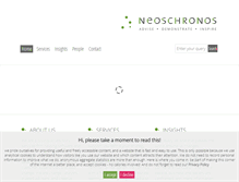 Tablet Screenshot of neoschronos.com